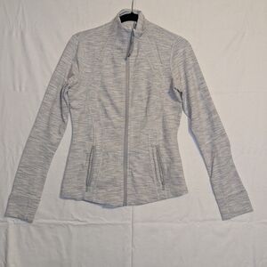 Lululemon Athletica Gray Utility Jacket with Fitted Silhouette